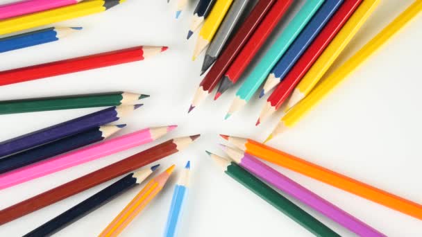 Çekimde çizmek için renkli kalemler - Video, Çekim