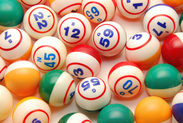 Bingo Ball Hintergrund - Foto, Bild