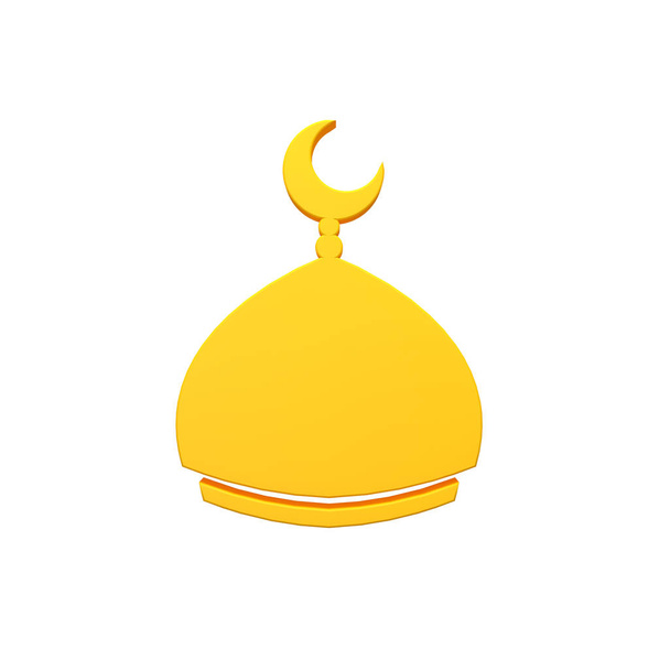 Mecset 3d ikon kép új stílus - Fotó, kép