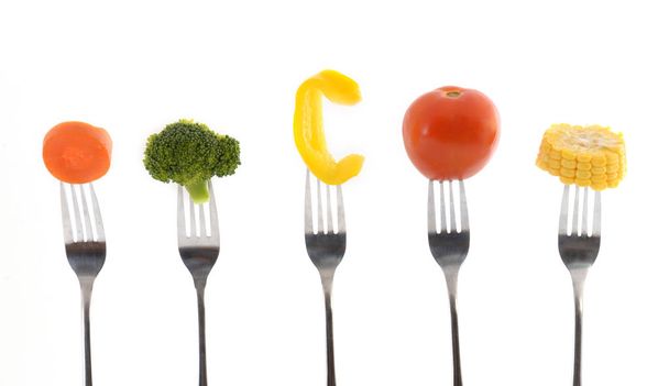 muti Farbe von frischem Gemüse - Foto, Bild