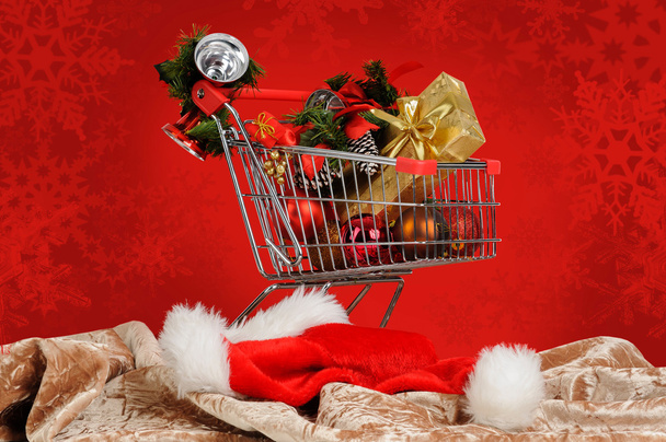 Christmas shopping - Foto, afbeelding
