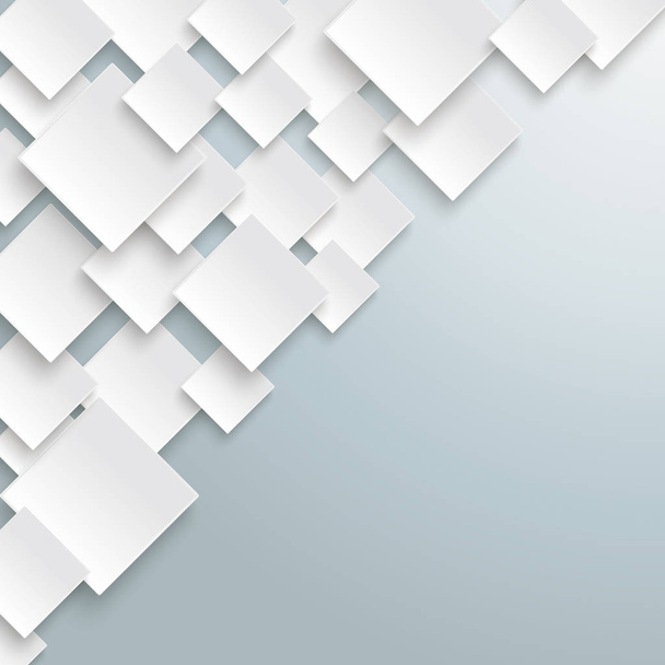 vectorillustratie van Witboek rhombuses op grijze achtergrond - Vector, afbeelding