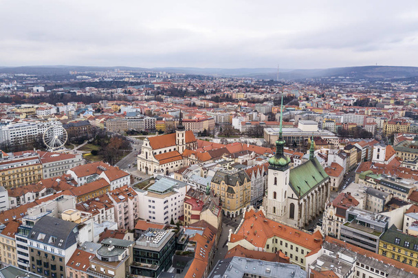 Gród miasta Brno w Czechach - Zdjęcie, obraz