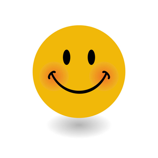 Happy face banner with smile expression vector illustration - ベクター画像