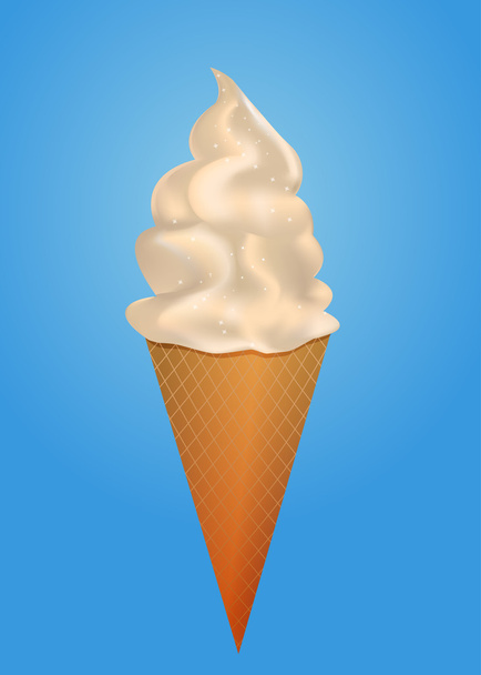 Vector icecream cone - Vecteur, image