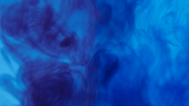 Abstrakcja Niebieski kolor płyn tło - Materiał filmowy, wideo