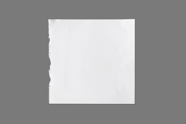 Fehér lap, a papír textúra a háttér, a Vágógörbe - kép - Fotó, kép