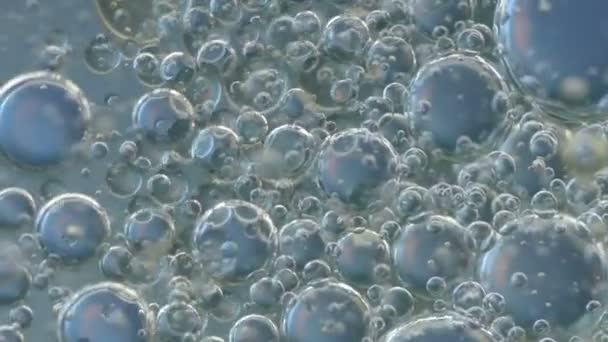 blue bubbles in water extreme footage - Footage, Video