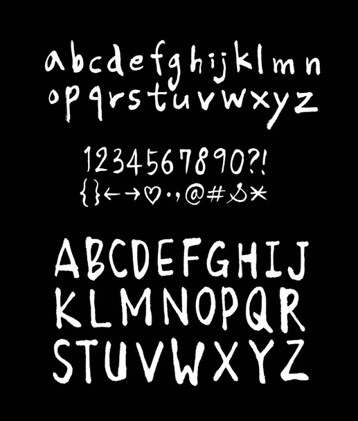 Vector fonts / Handwritten calligraphy - Vector, afbeelding