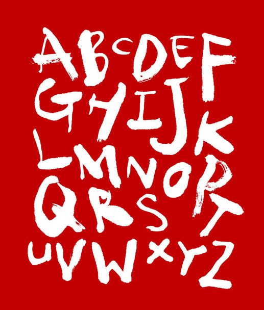 векторные шрифты / рукописная каллиграфия - Вектор,изображение