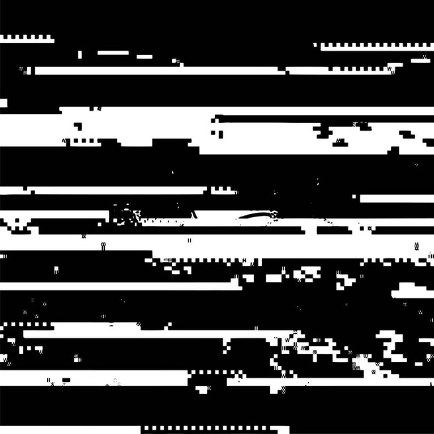 Glitch achtergrond. Gegevens verval. Digitale Pixel ruis patroon. Televisie signaal Fail. Computer scherm fout. Abstracte Grunge Wallpaper. - Foto, afbeelding