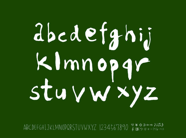 Vector fonts / Handwritten calligraphy  - Διάνυσμα, εικόνα
