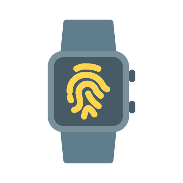 Smartwatch biomedizinische Funktion Symbol, einfache Vektorillustration - Vektor, Bild