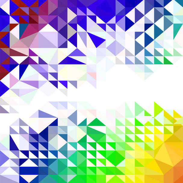 Abstract Colorful Pattern. Geometric Ornamental Triangle Background - Photo, Image