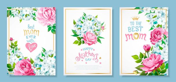 Set carte Festa della Mamma
 - Vettoriali, immagini
