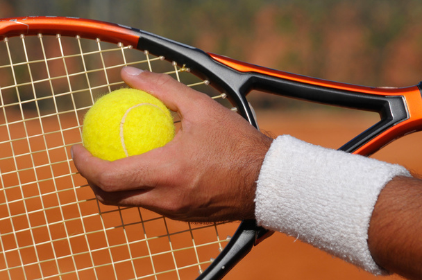 Servicio de tenis
 - Foto, Imagen