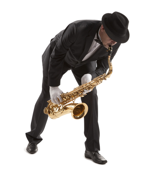 Saxophonist - Φωτογραφία, εικόνα