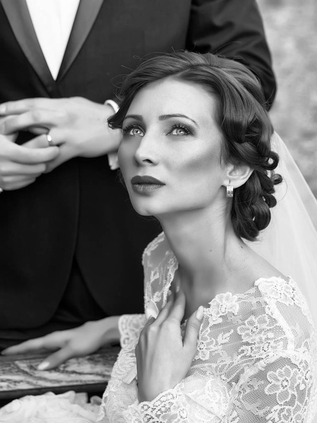 Wedding woman and man - Fotoğraf, Görsel