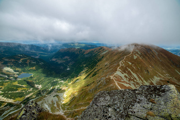 Rocky Tatra horské turistické trasy na Slovensku - Fotografie, Obrázek