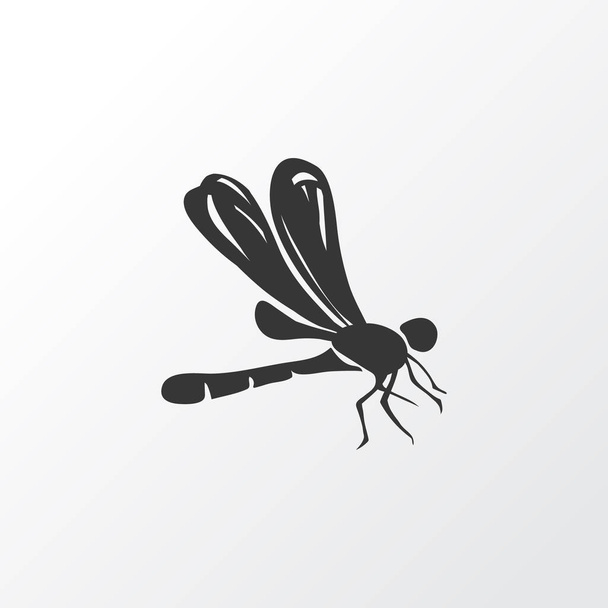 Dragonfly icon symbol. Premium quality isolated damselfly element in trendy style. - Foto, imagen