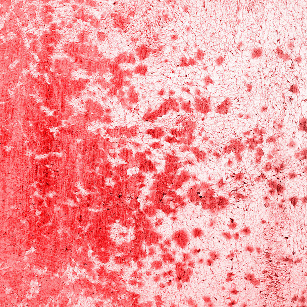 grunge red cement wall, textured background - 写真・画像