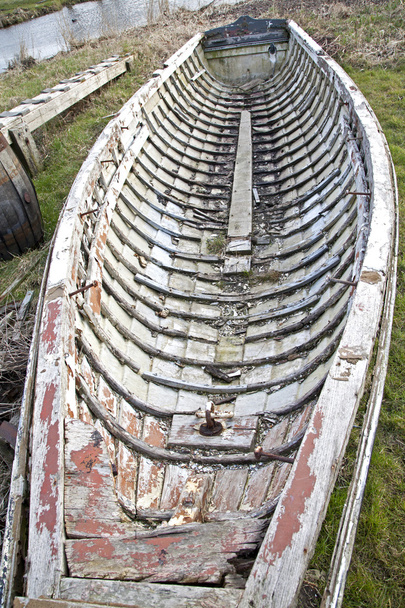 stará loď v zaanse schans muzeu - Fotografie, Obrázek