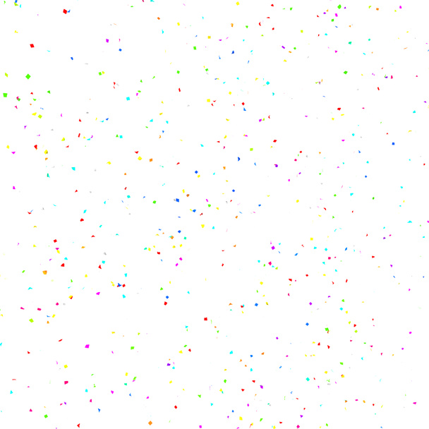 Des confettis lumineux et colorés volent sur le sol. Fond isolé. Illustration 3D
 - Photo, image