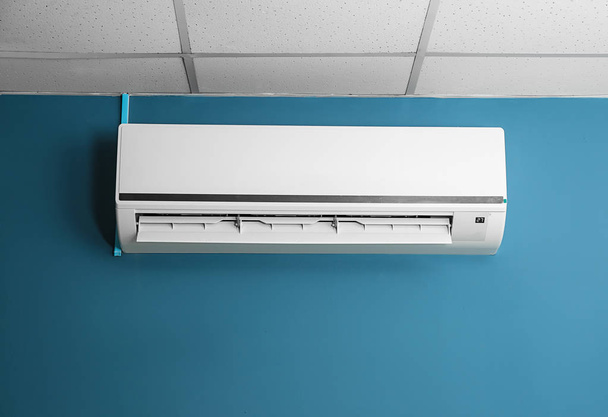 Modern air conditioner on wall - Photo, Image