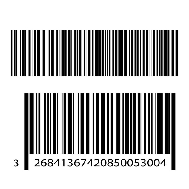 realistisches Barcode-Set-Symbol - Vektor, Bild