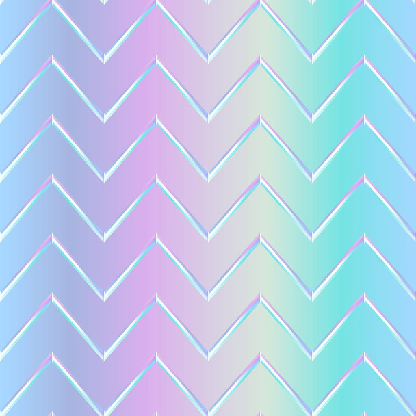 Pastel color zigzag pattern - Vector, Image