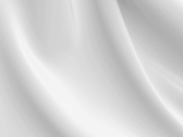 Textura abstracta, seda blanca
 - Foto, Imagen