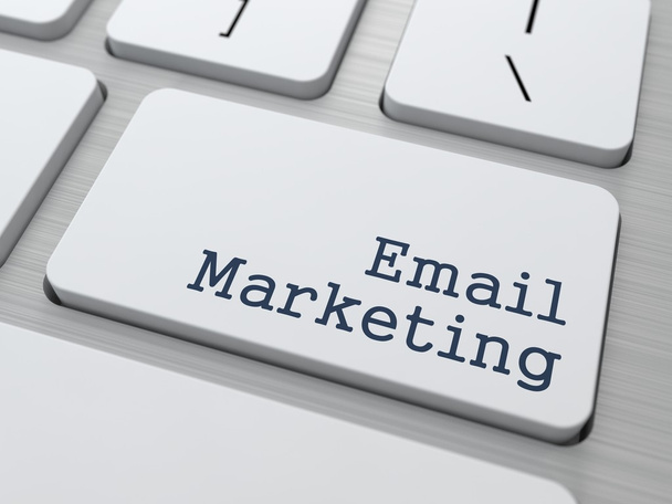 Concept de marketing par courriel. - Photo, image