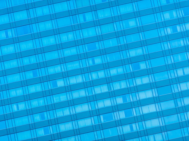 Abstract window glass pattern exterior of architecture office building - Photo, Image