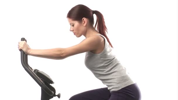 Woman working out - Materiaali, video