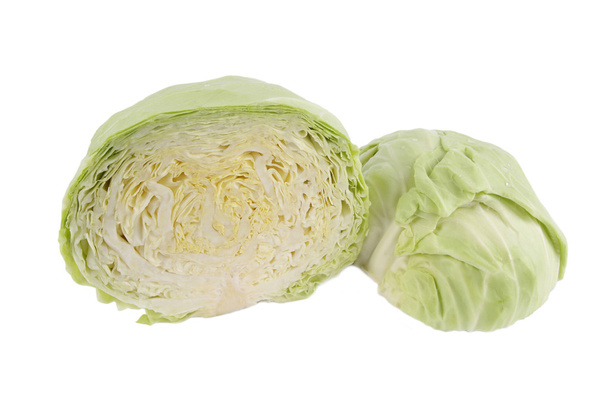 Cabbage cut in half - Фото, зображення