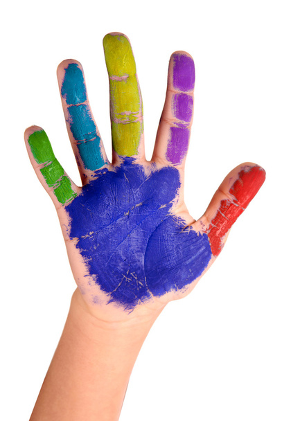 painted hand - Photo, image