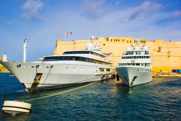 Yacht boats in Malta - Photo, Image