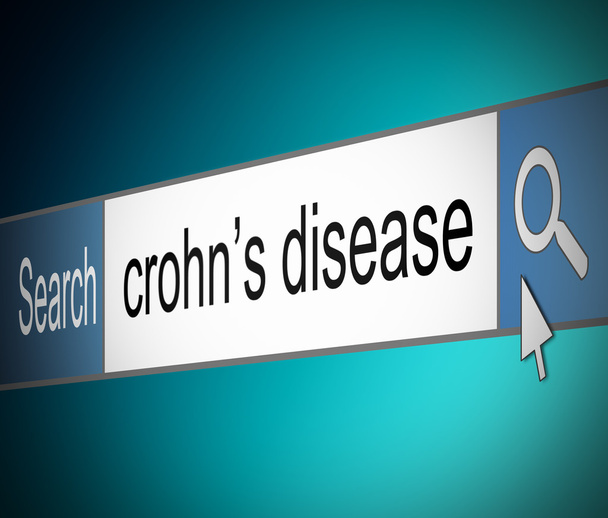 έννοια της νόσου του Crohn. - Φωτογραφία, εικόνα