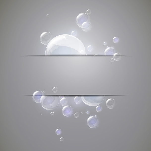 glanzende bubbels - Vector, afbeelding