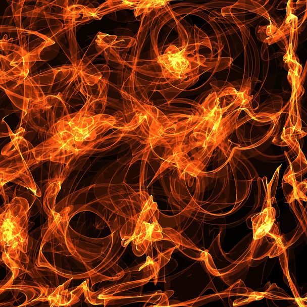 Фон пламени
 - Вектор,изображение