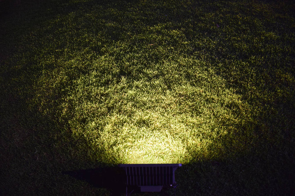 glow Abstrakcja spotlight ostrzec światła na szybie - Zdjęcie, obraz
