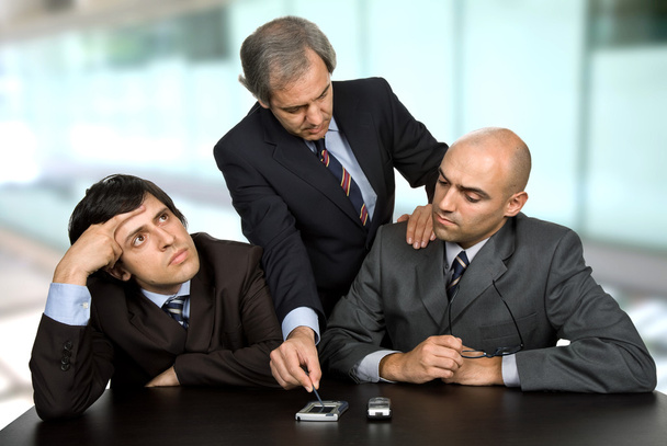 Group of workers on a meeting at the office - 写真・画像