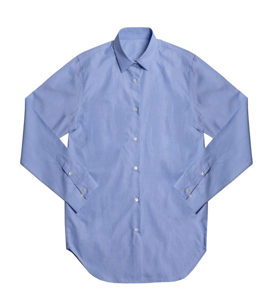 chemise bleue isolée sur fond blanc - Photo, image