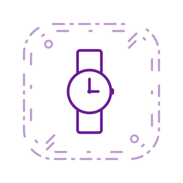 Uhr Vektor-Symbol-Symbol-Vektor-Illustration für den persönlichen und kommerziellen Gebrauch.. - Vektor, Bild