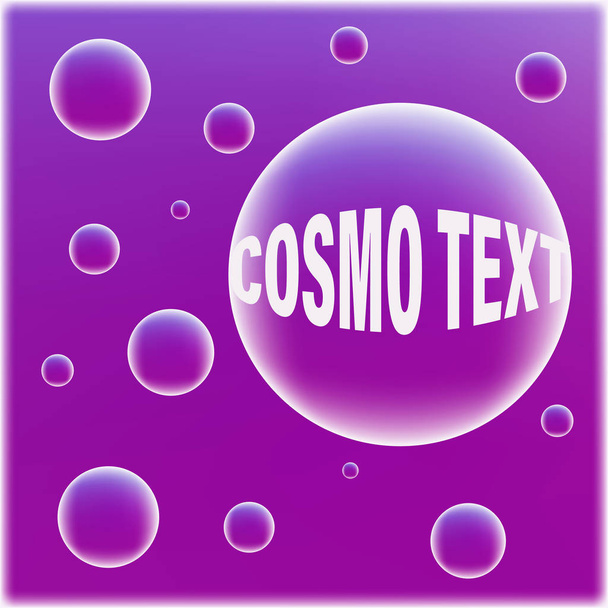 διάνυσμα αφηρημένη cosmo μπάλα - Διάνυσμα, εικόνα