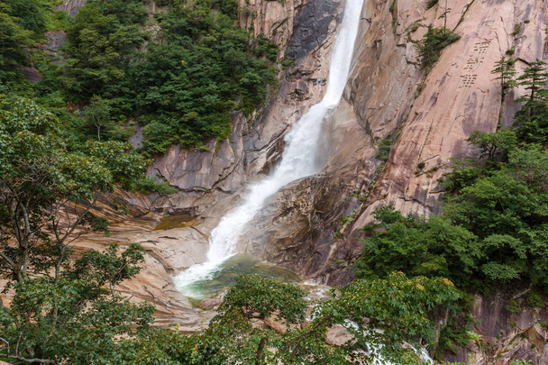 kuryong Wasserfall. Nordkorea. - Foto, Bild