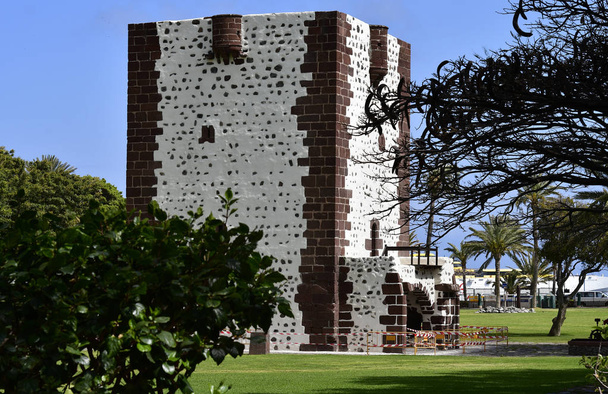 Ισπανία, Κανάριοι Νήσοι, Λα Γκομέρα, μετράει Πύργος aka la Torre del Conde, μνημείο από το 15ο αιώνα - Φωτογραφία, εικόνα
