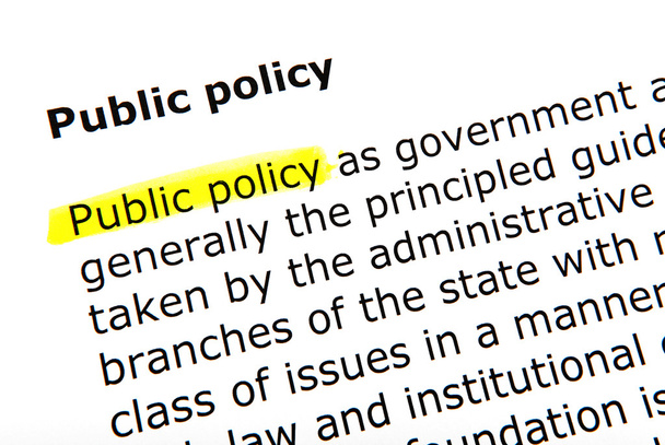 política pública
 - Foto, Imagen
