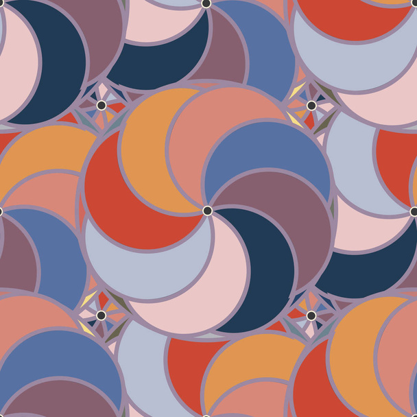 abstracto geométrico colorido patrón vector ilustración - Vector, Imagen