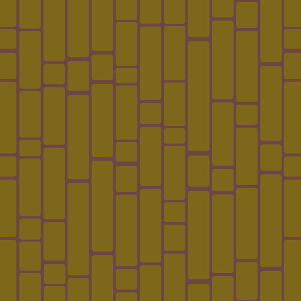 Naadloze textuur van een bakstenen muur patroon voor de achtergrond. - Vector, afbeelding